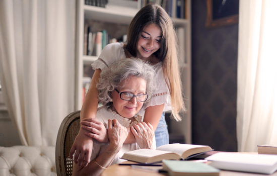 Canva - Photo of Woman Embracing Her Grandmother